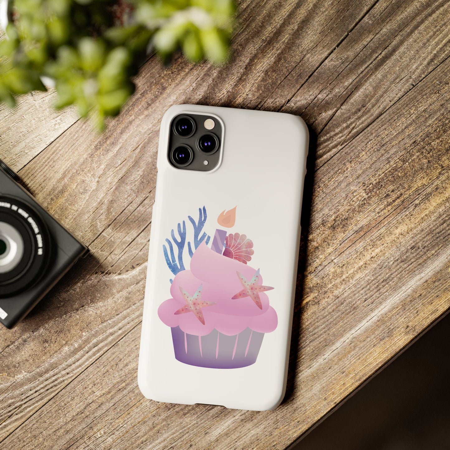 Cup Cake Slim Phone Cases-For iPhone 15-11 Pro Max