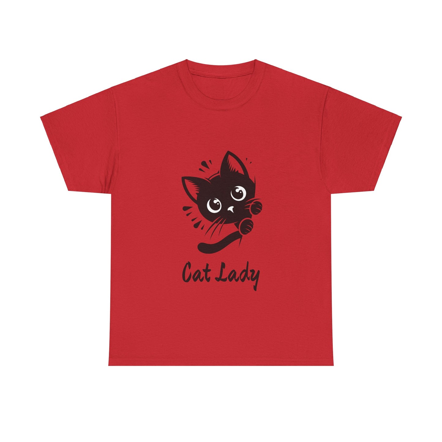 Cat Lady-Unisex Heavy Cotton Tee