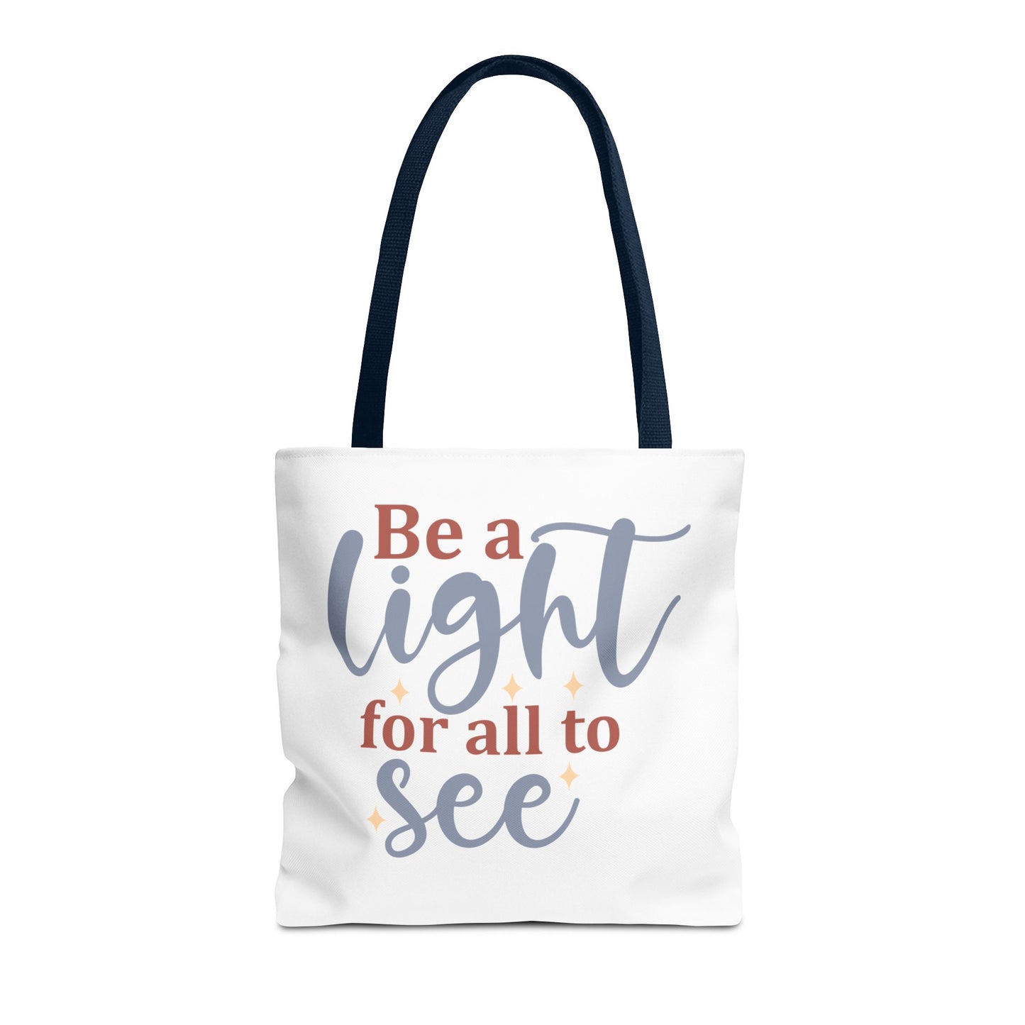 Be A light For All To See- Tote Bag (AOP)