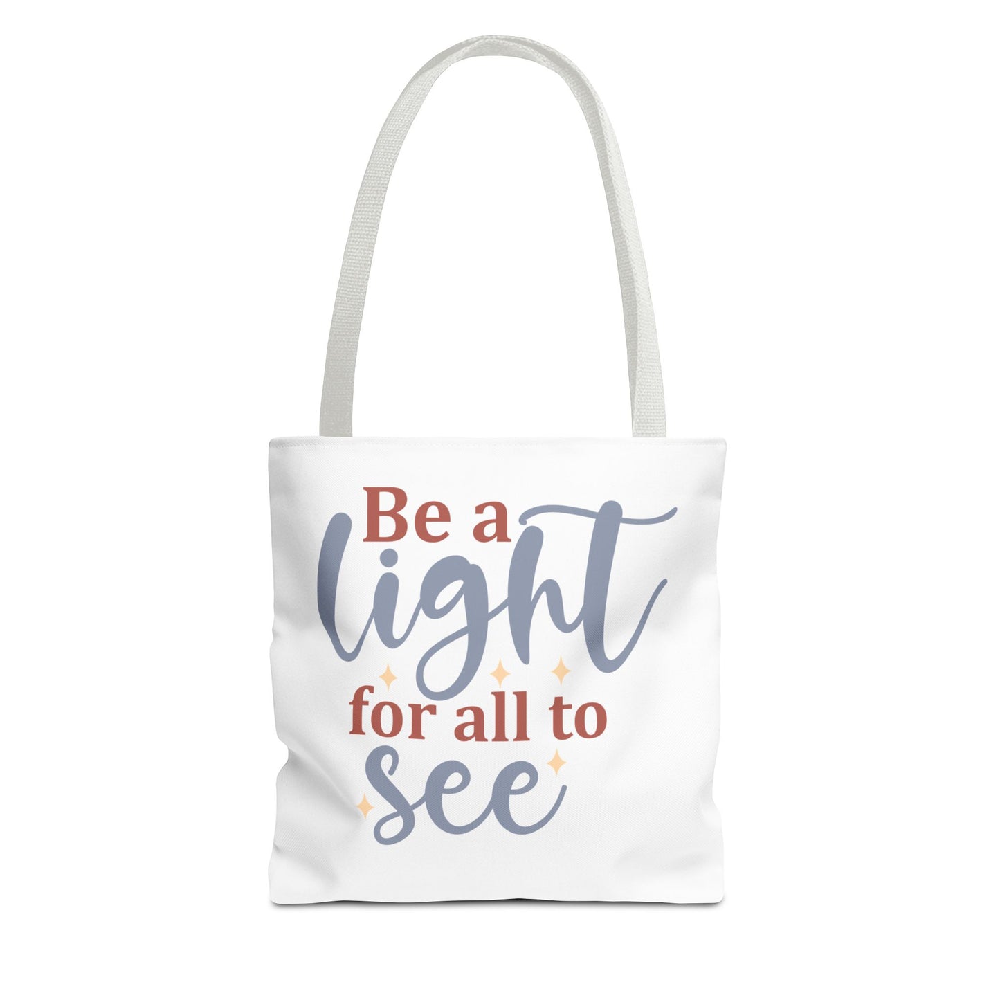 Be A light For All To See- Tote Bag (AOP)