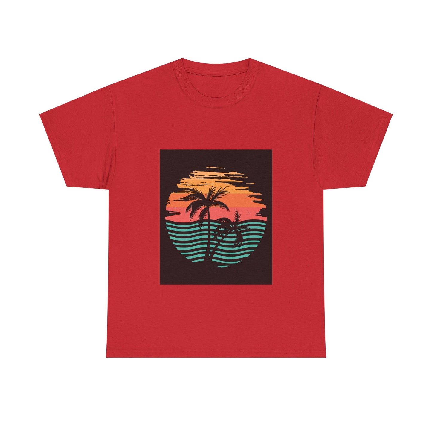 Sunset -Unisex Heavy Cotton Tee