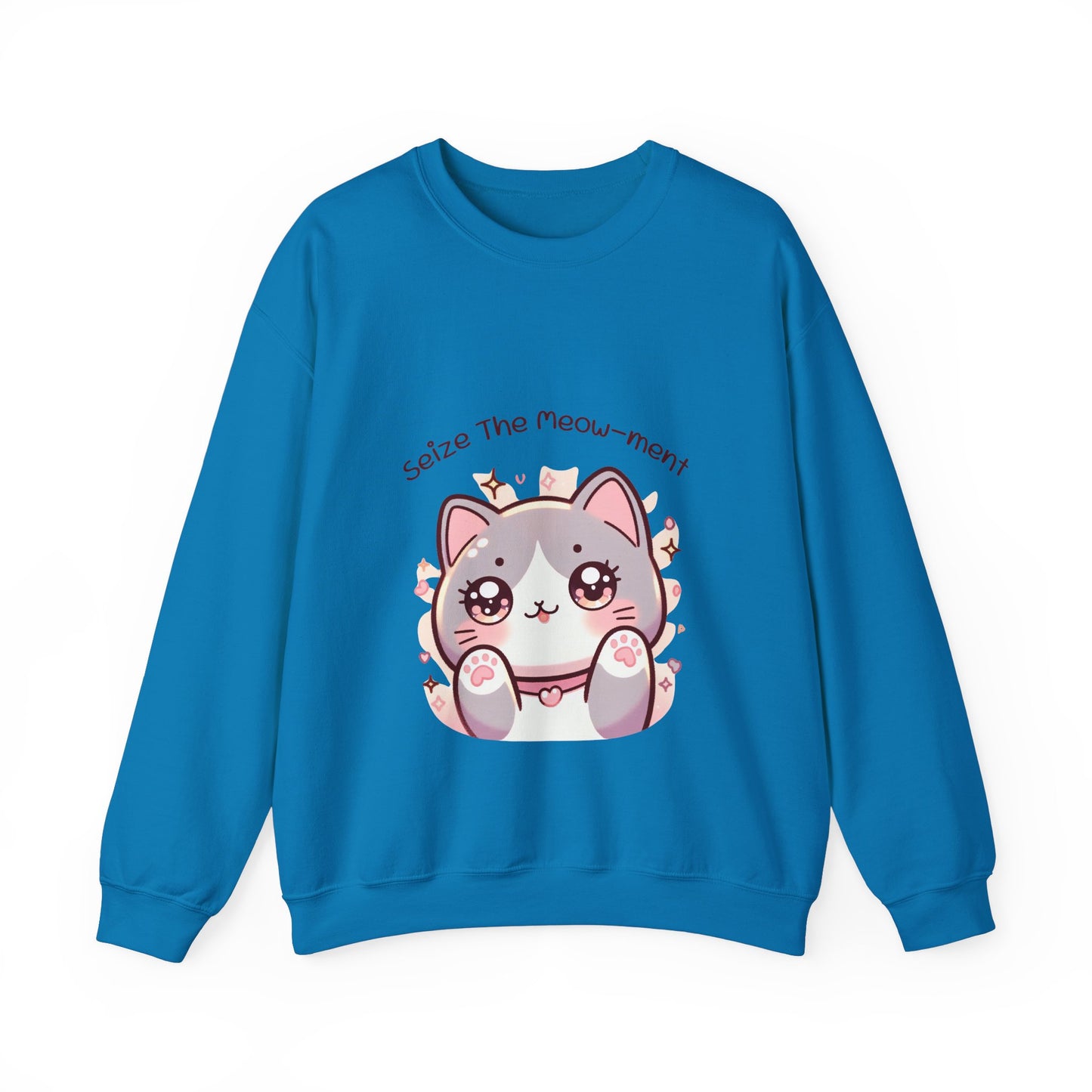 Seize The Meow-mentUnisex Heavy Blend™ Crewneck Sweatshirt