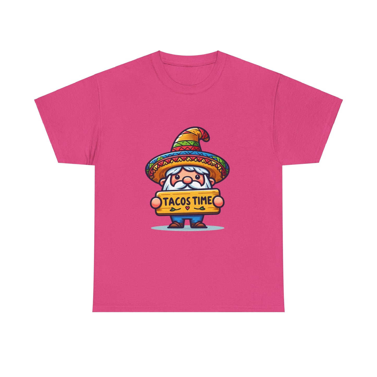 Tacos Time-Unisex Heavy Cotton Tee