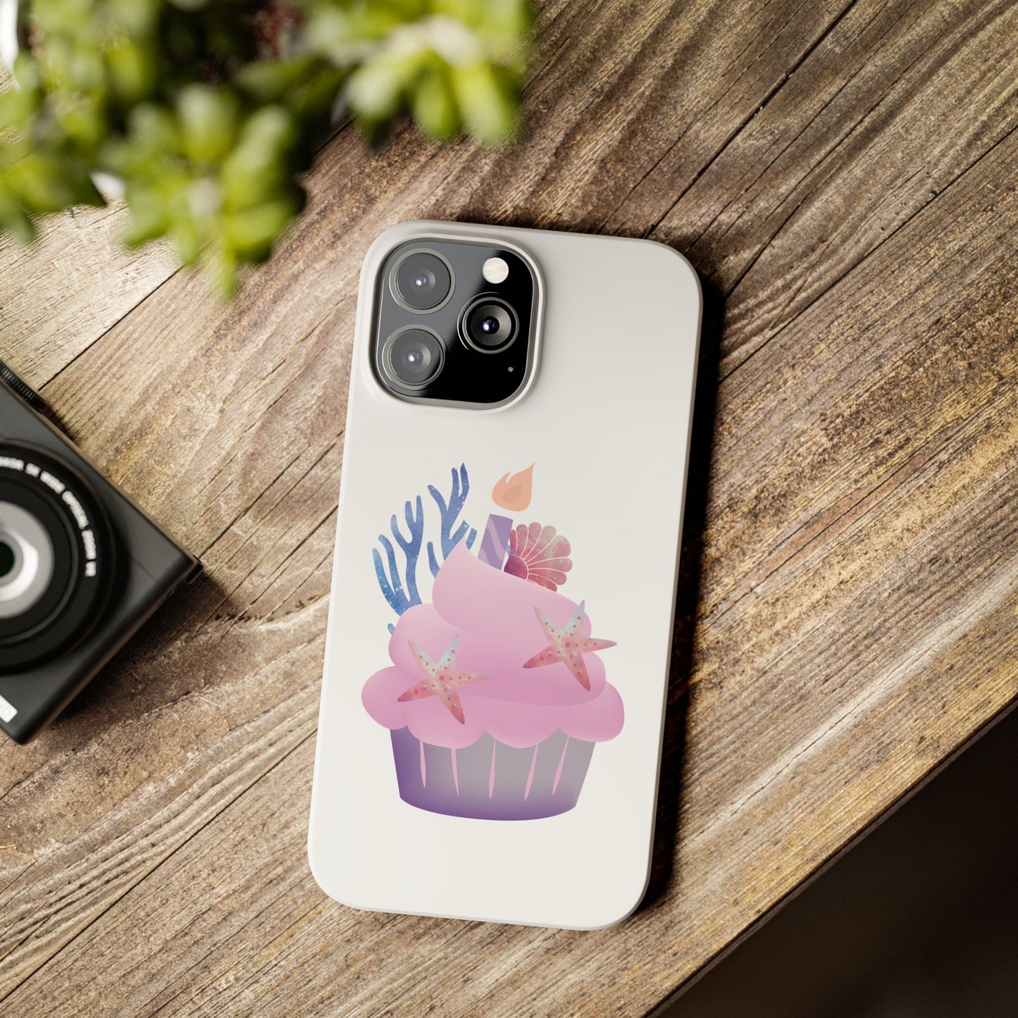 Cup Cake Slim Phone Cases-For iPhone 15-11 Pro Max