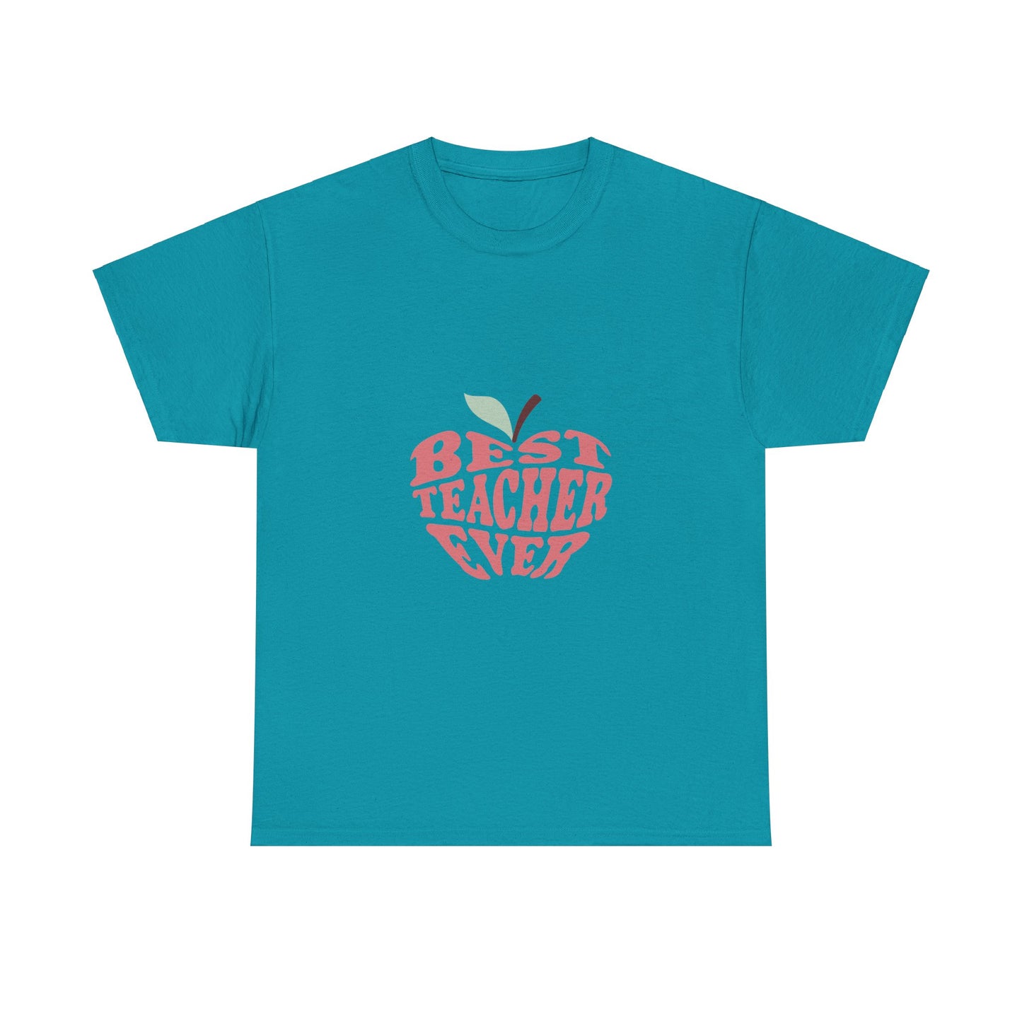 Best Teacher Ever-Unisex Heavy Cotton Tee