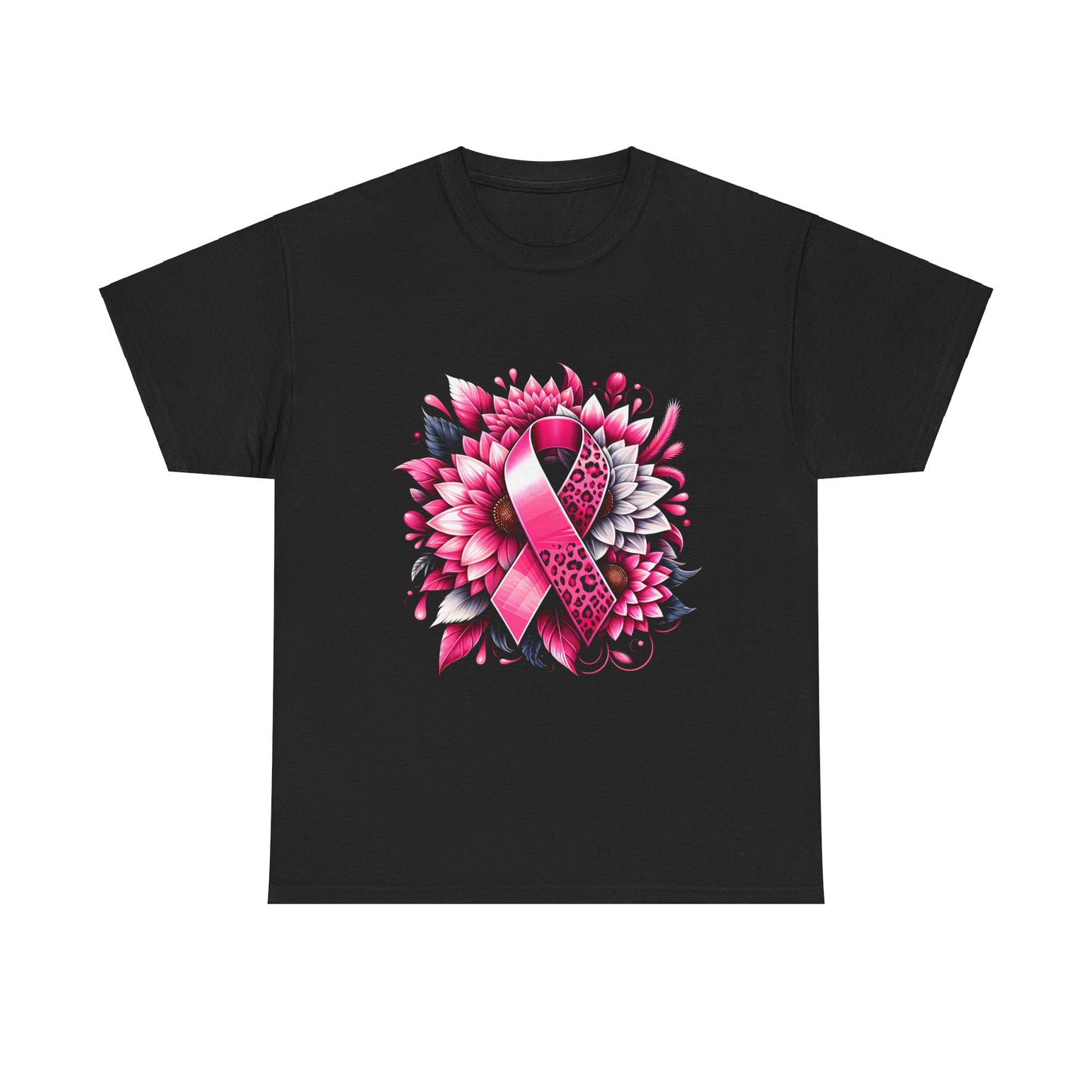 Pink Ribbon-Unisex Heavy Cotton Tee