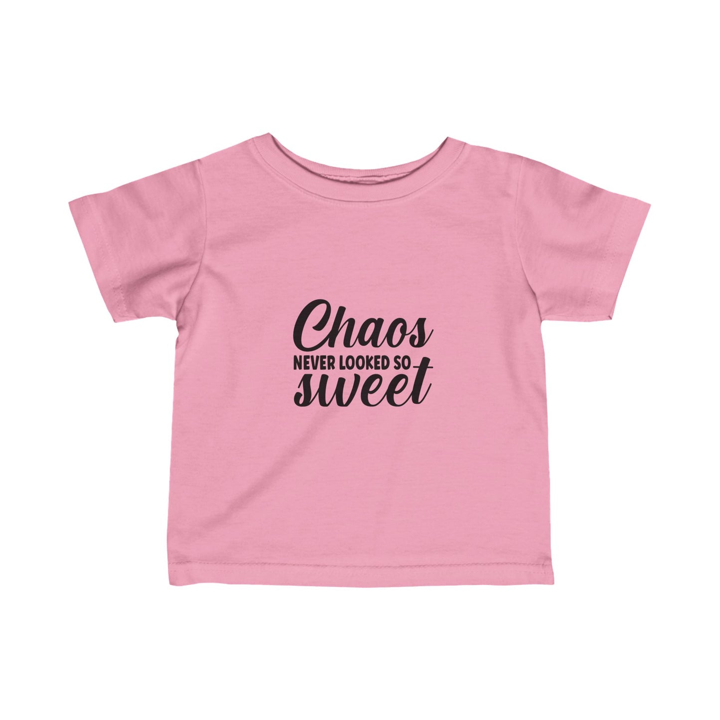 Chaos Never Looked So Sweet- Infant Fine Jersey Tee (6M-24M)