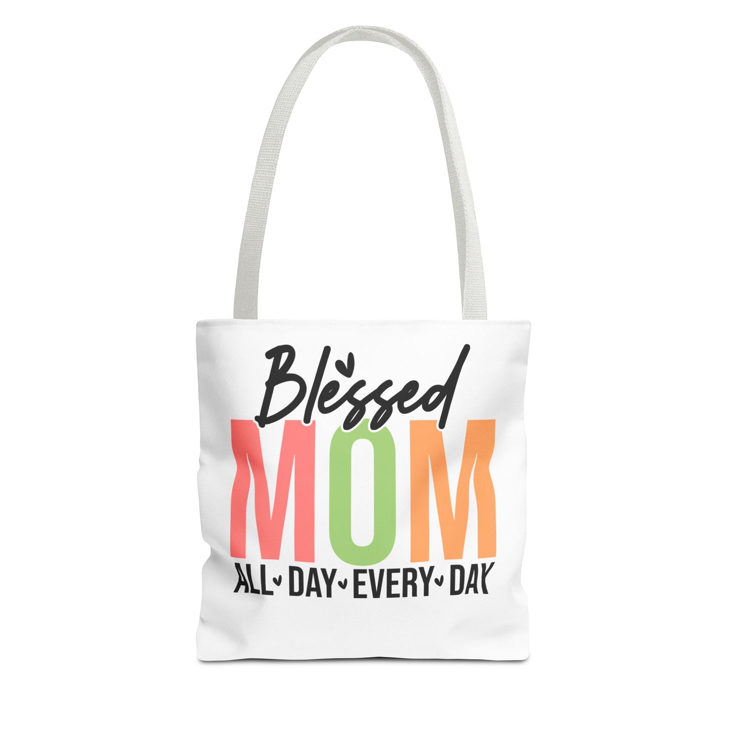 Blessed Mom-All-Day-Every-Day Tote Bag (AOP)