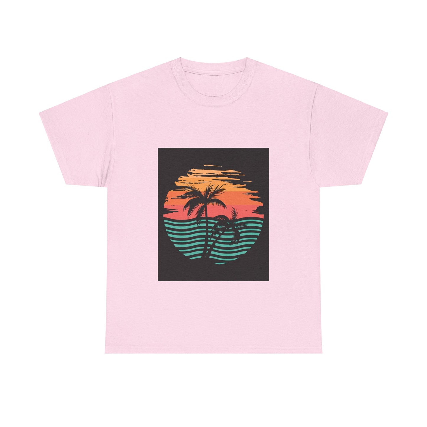 Sunset -Unisex Heavy Cotton Tee