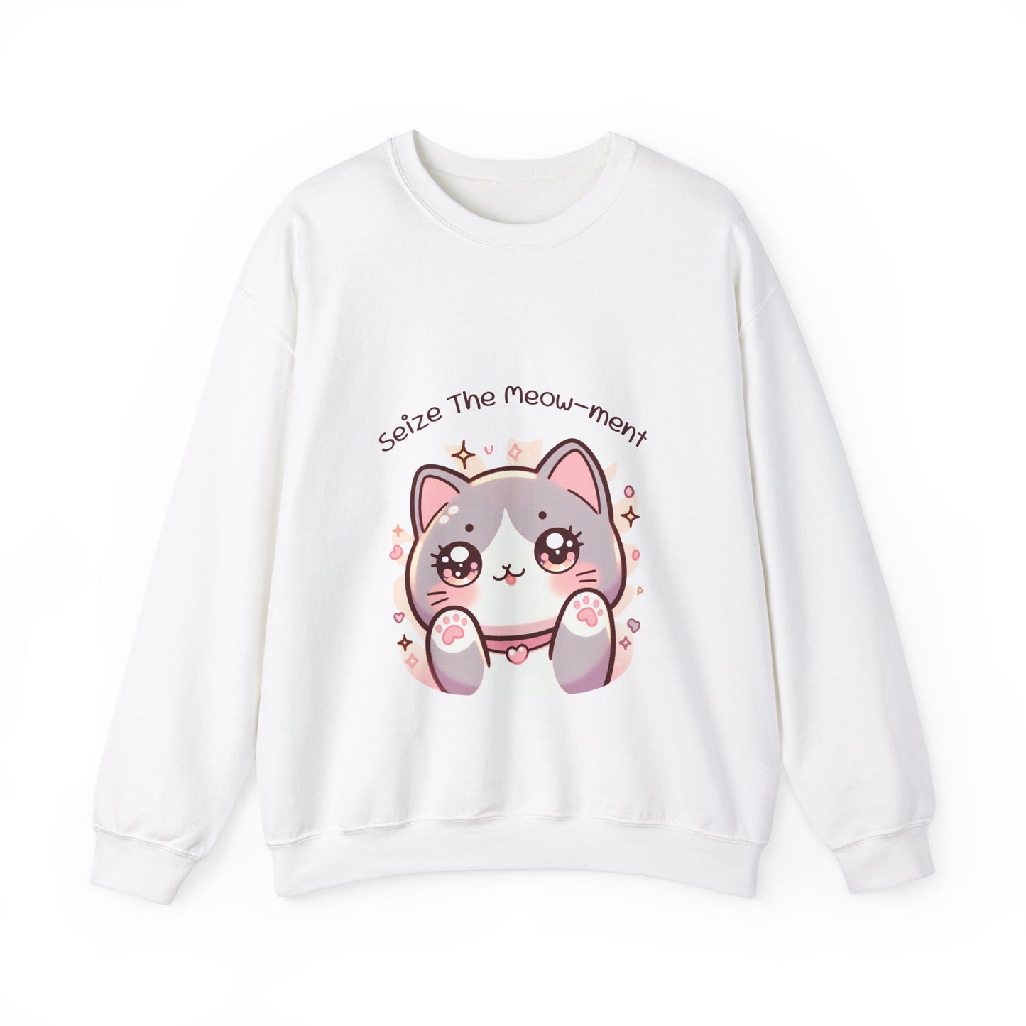 Seize The Meow-mentUnisex Heavy Blend™ Crewneck Sweatshirt