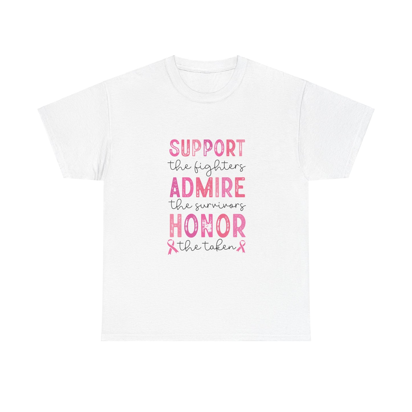 Support the Fighters-Unisex Heavy Cotton Tee