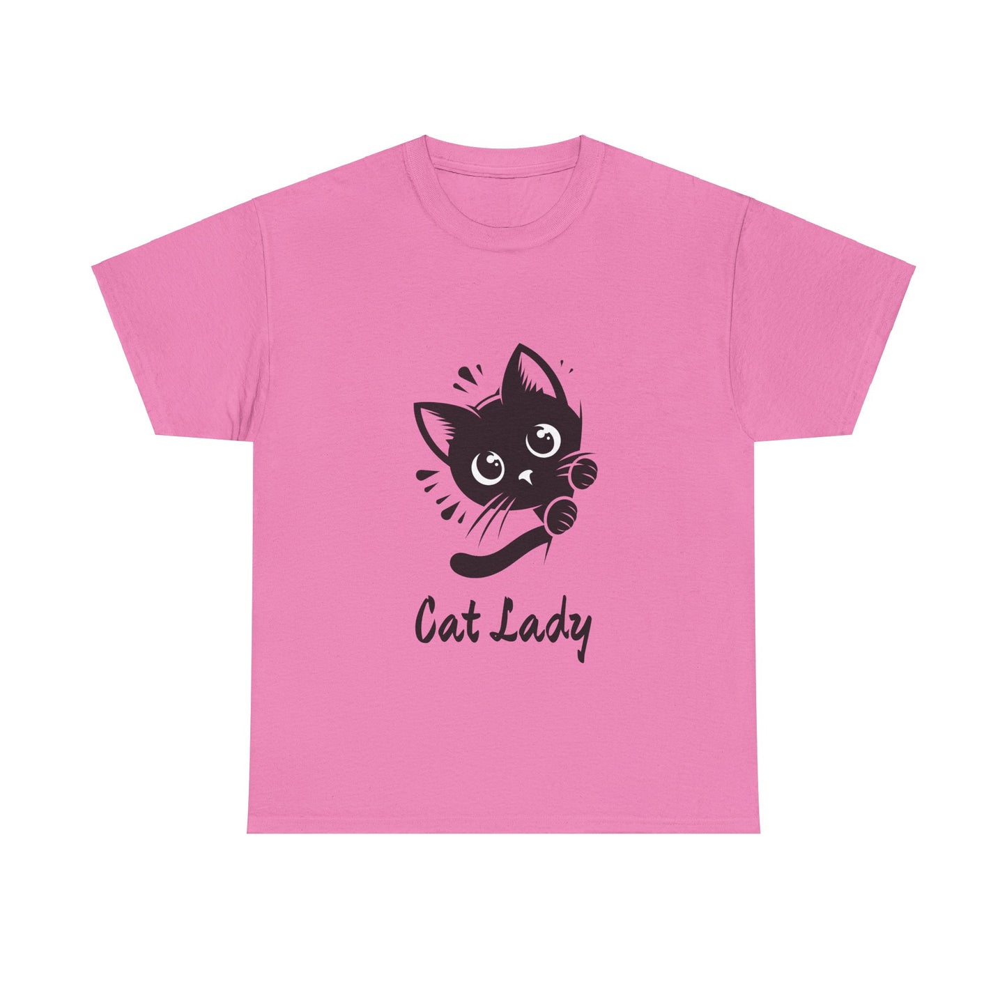 Cat Lady-Unisex Heavy Cotton Tee