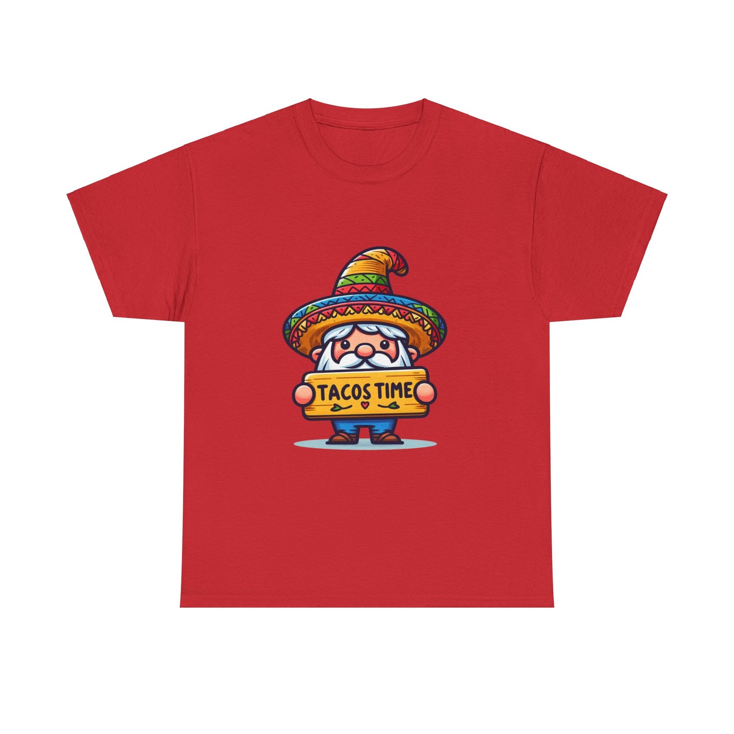 Tacos Time-Unisex Heavy Cotton Tee