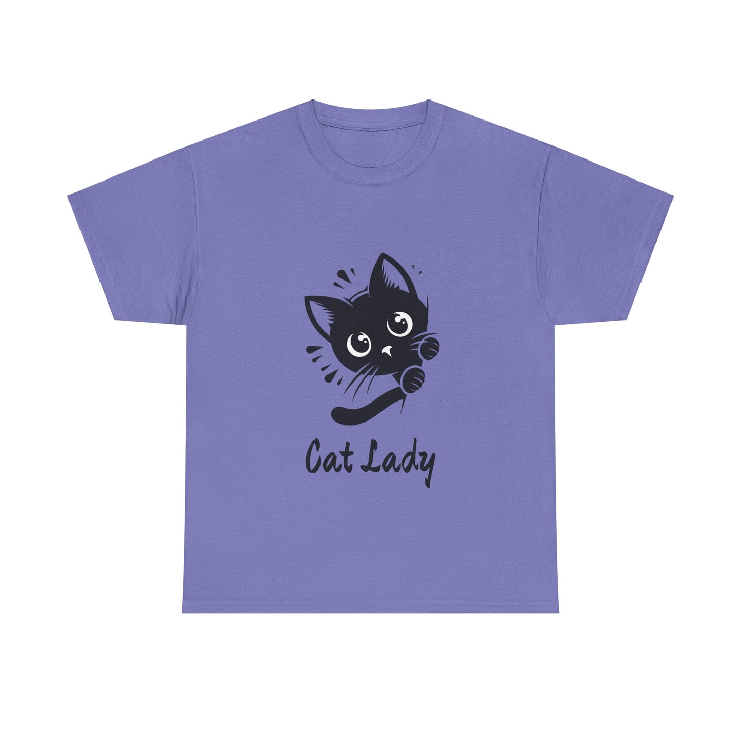 Cat Lady-Unisex Heavy Cotton Tee