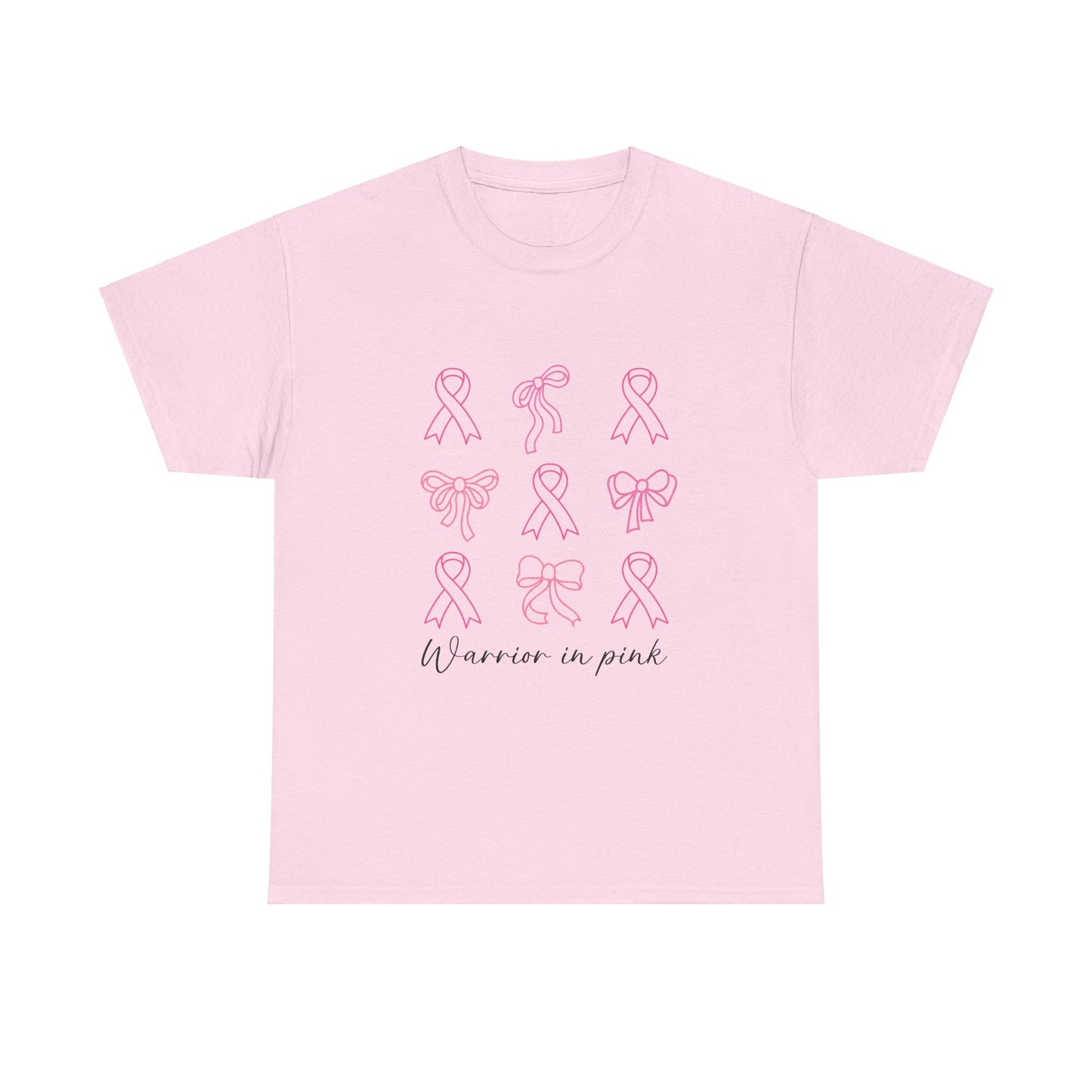 Warrior in Pink-Unisex Heavy Cotton Tee