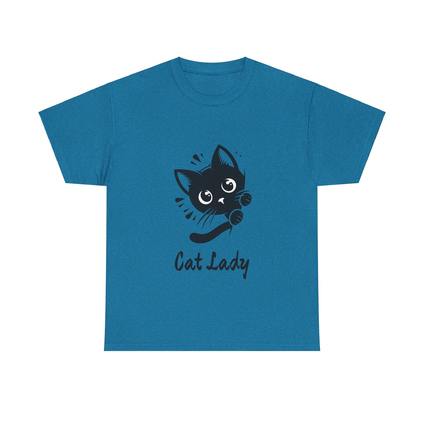 Cat Lady-Unisex Heavy Cotton Tee