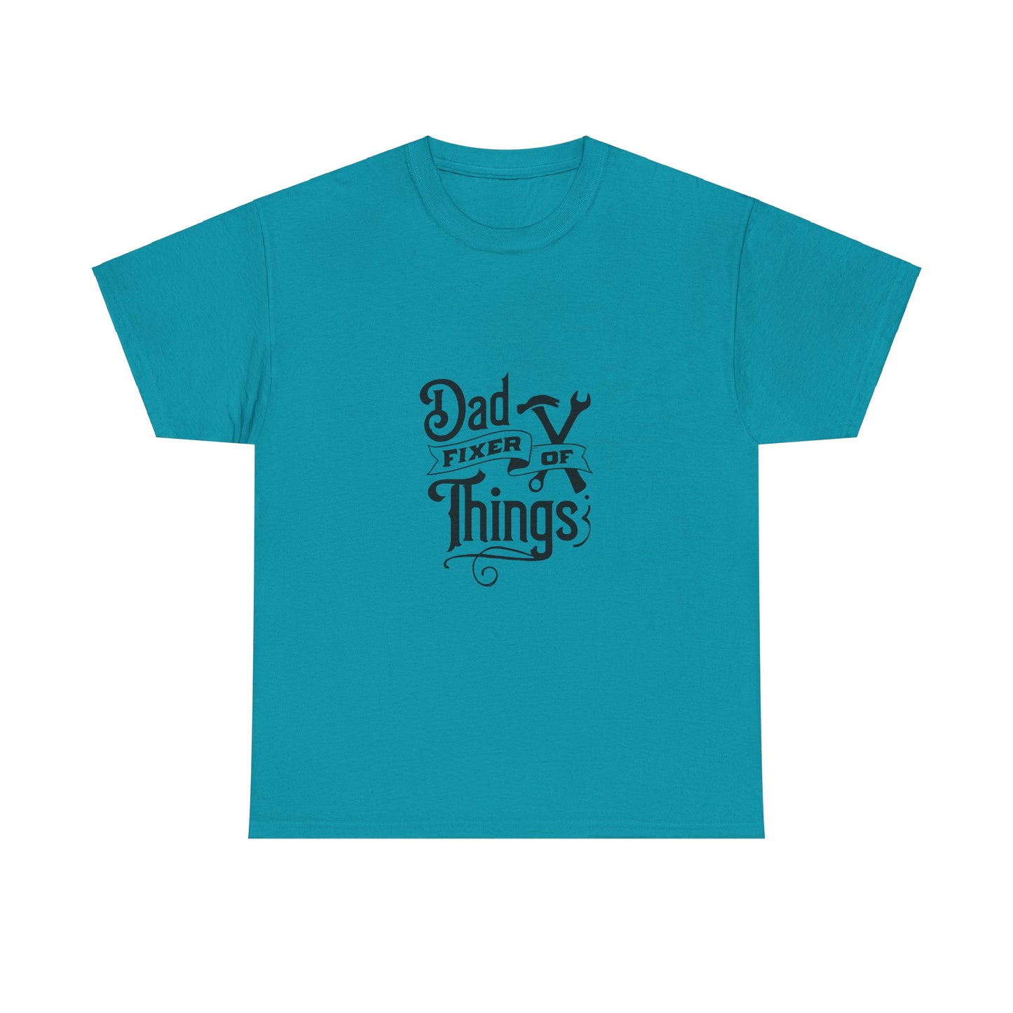 Dad Fixer of Things-Unisex Heavy Cotton Tee