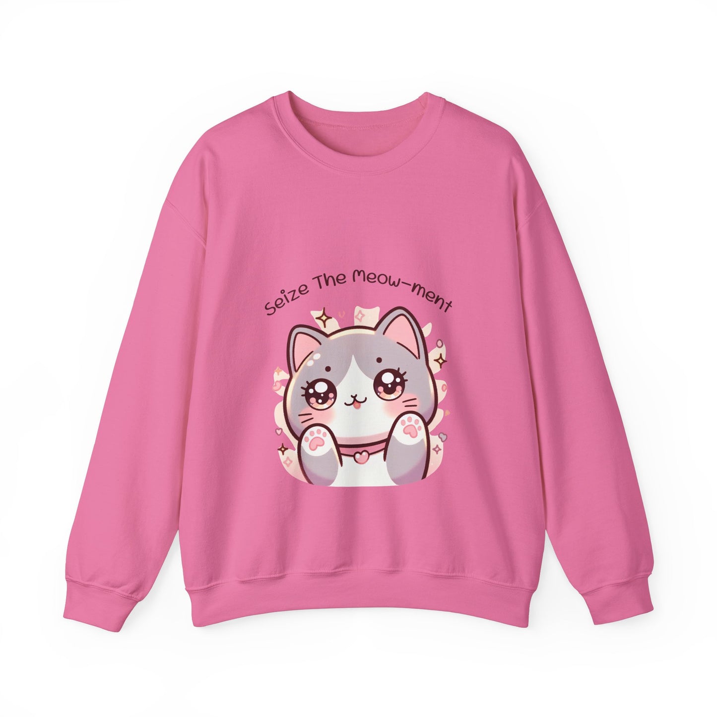 Seize The Meow-mentUnisex Heavy Blend™ Crewneck Sweatshirt