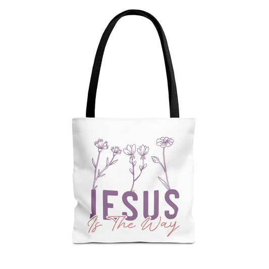 Jesus is the Way-Tote Bag (AOP)