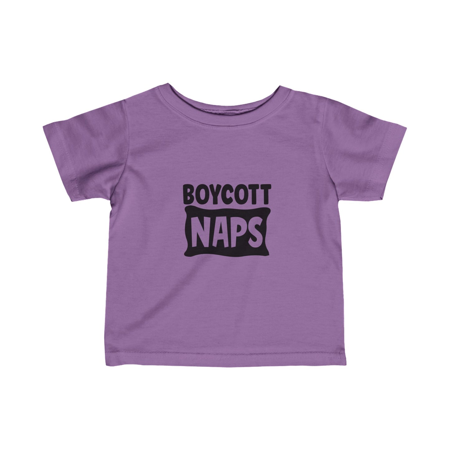 Boycott Naps- Infant Fine Jersey Tee (6M-24M)