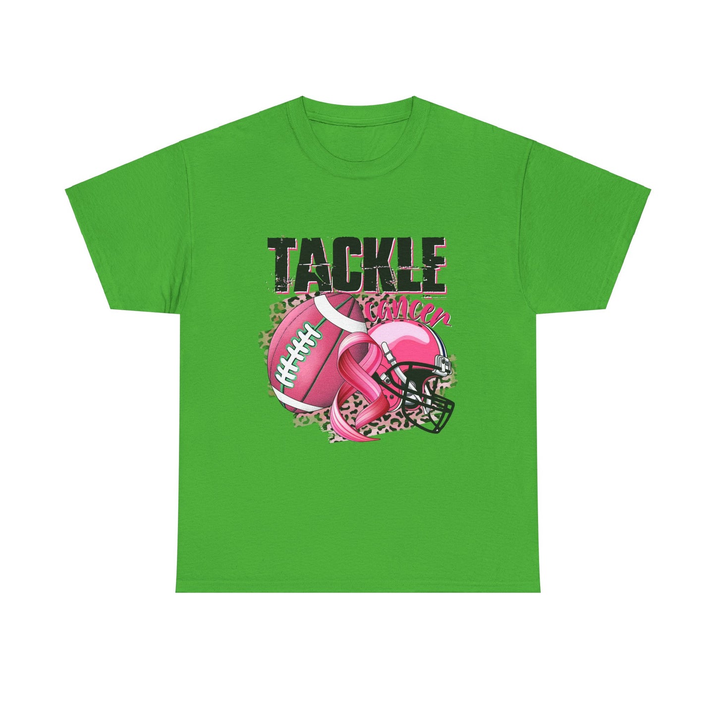 Tackle Cancer-Unisex Heavy Cotton Tee