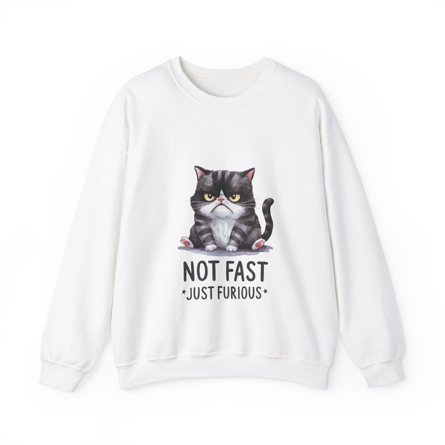 Not Fast Just Furious-Unisex Heavy Blend™ Crewneck Sweatshirt