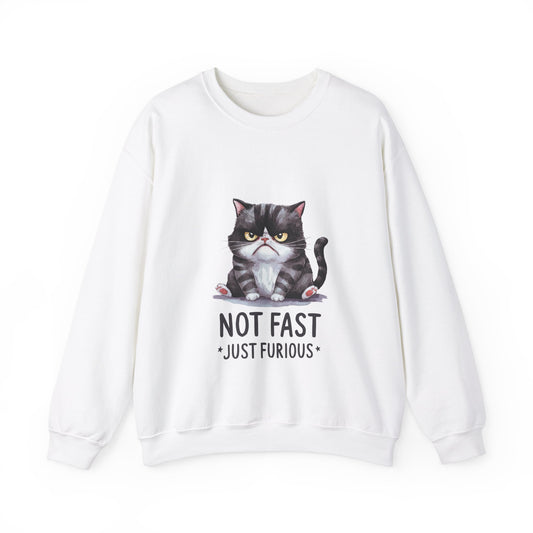 Not Fast Just Furious-Unisex Heavy Blend™ Crewneck Sweatshirt