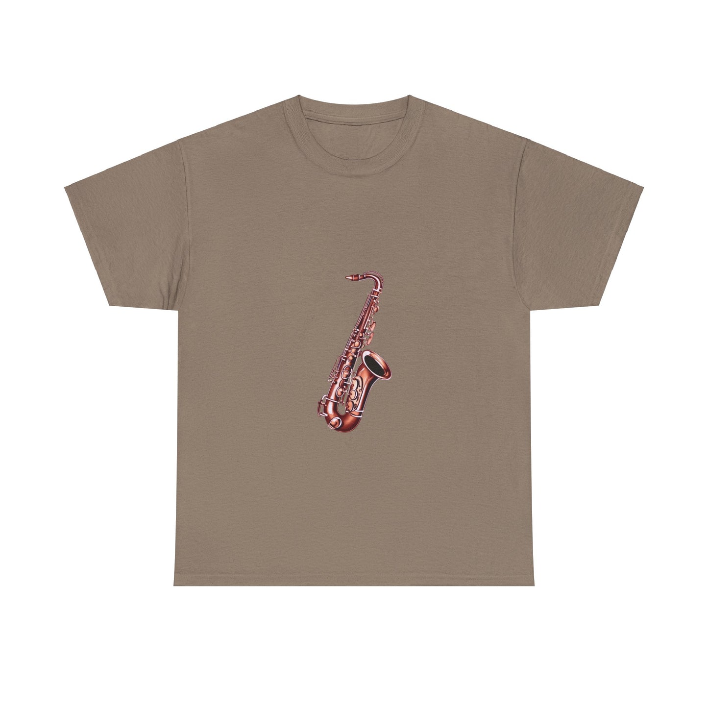 Saxophone-Unisex Heavy Cotton Tee