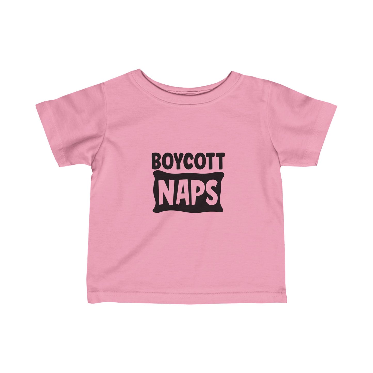 Boycott Naps- Infant Fine Jersey Tee (6M-24M)