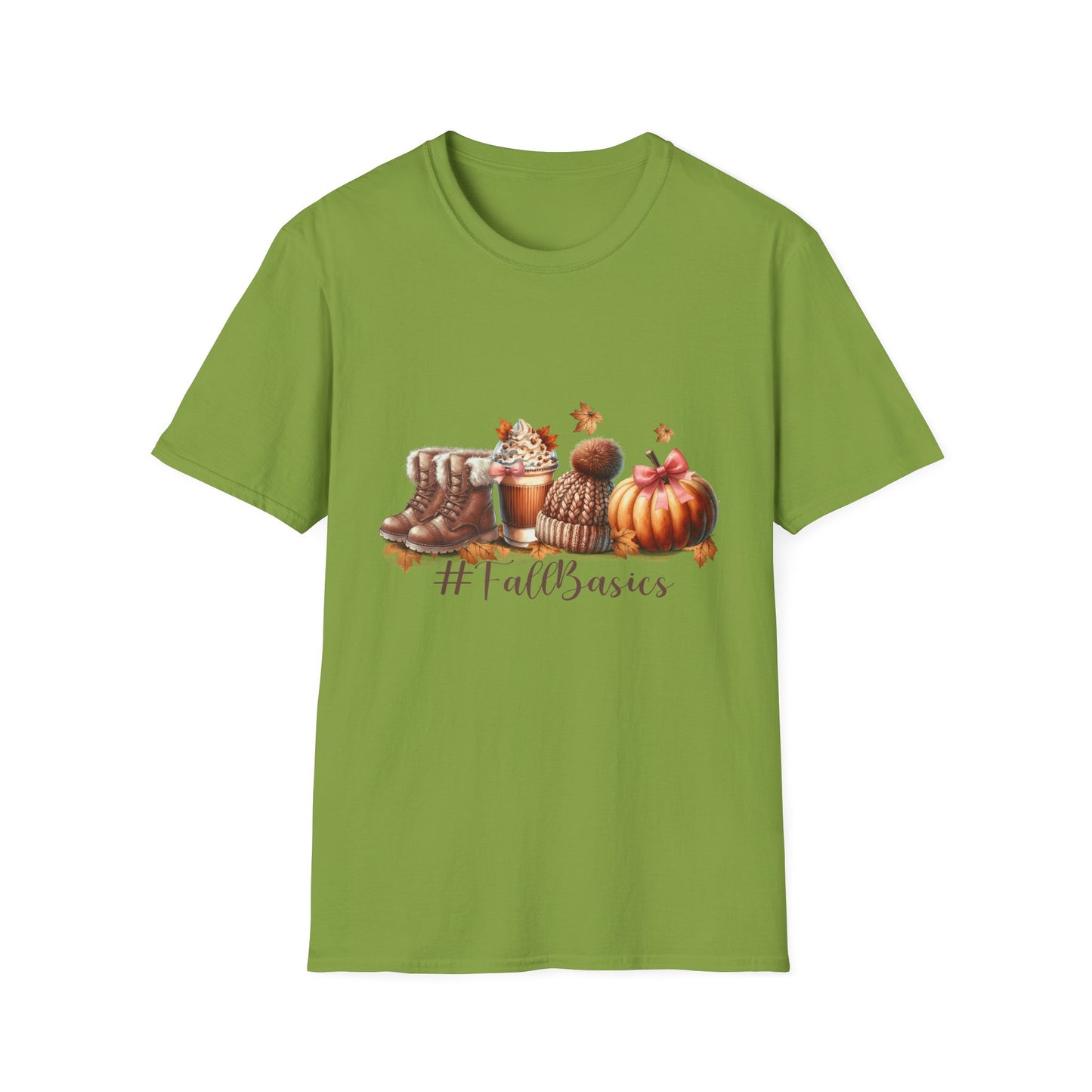 #Fall Basics-Unisex Softstyle T-Shirt