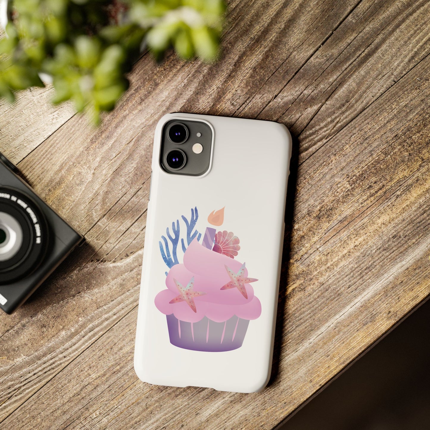 Cup Cake Slim Phone Cases-For iPhone 15-11 Pro Max