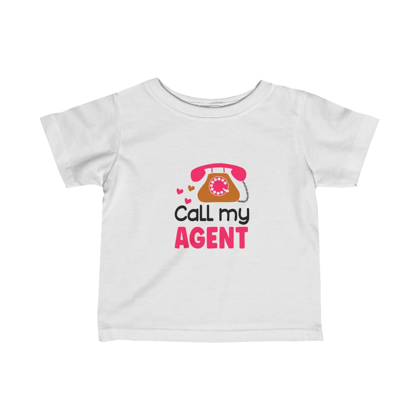 Call My Agent- Infant Fine Jersey Tee (6M-24M)