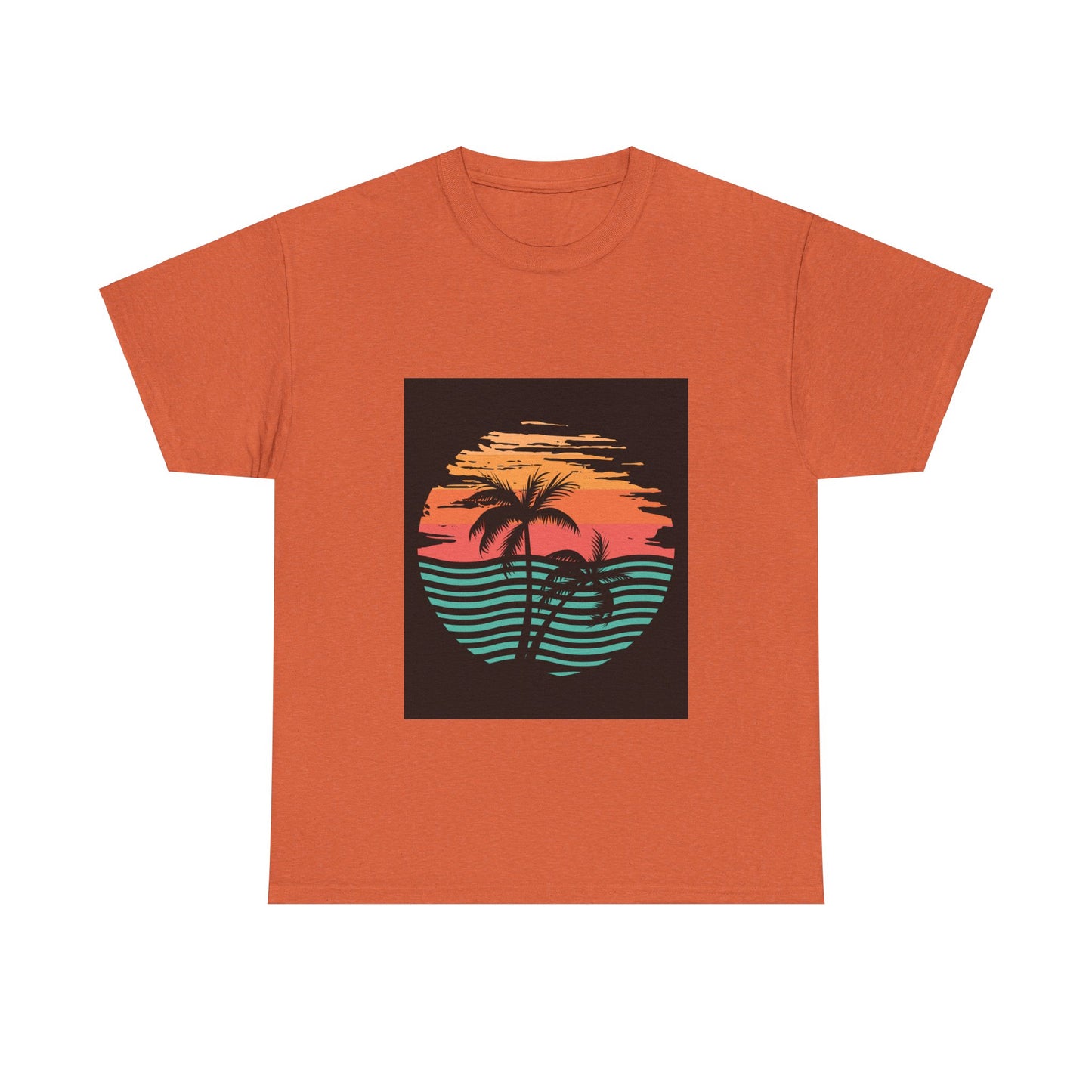 Sunset -Unisex Heavy Cotton Tee