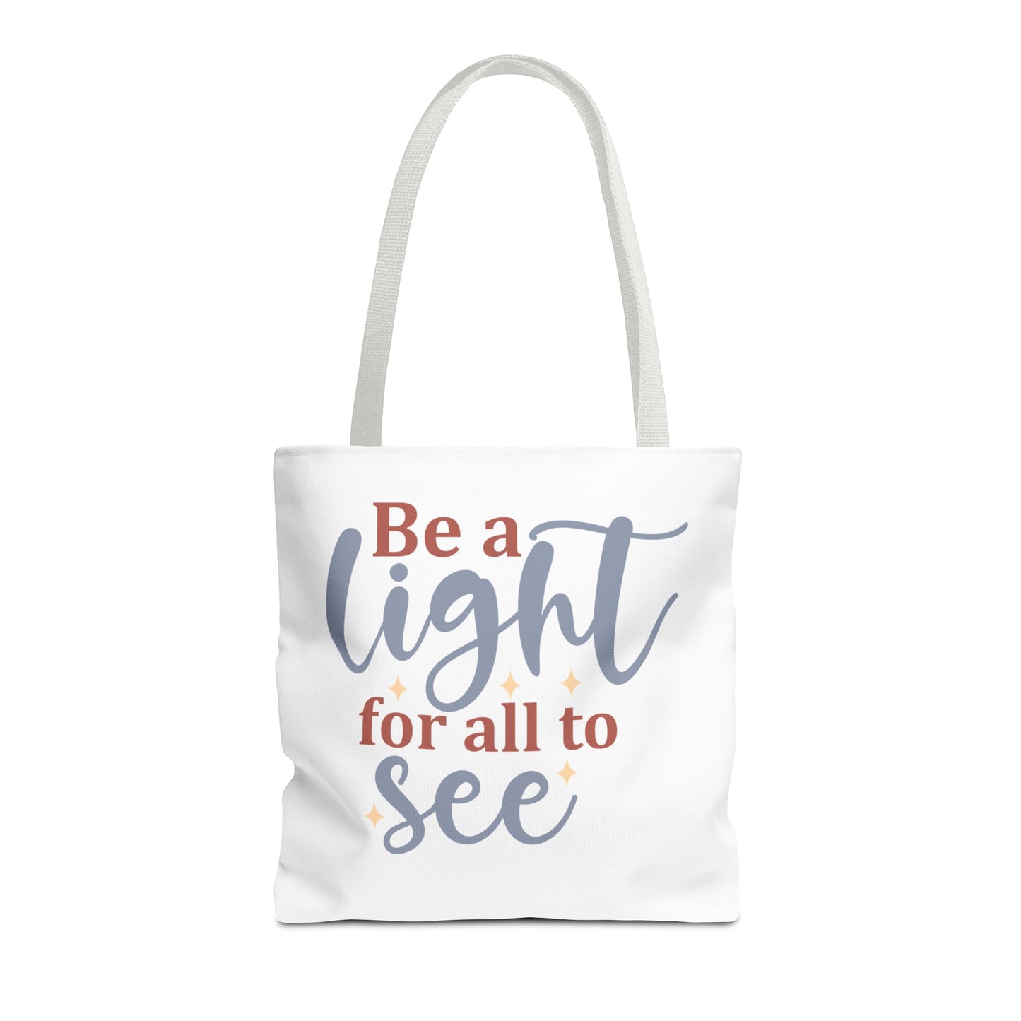 Be A light For All To See- Tote Bag (AOP)