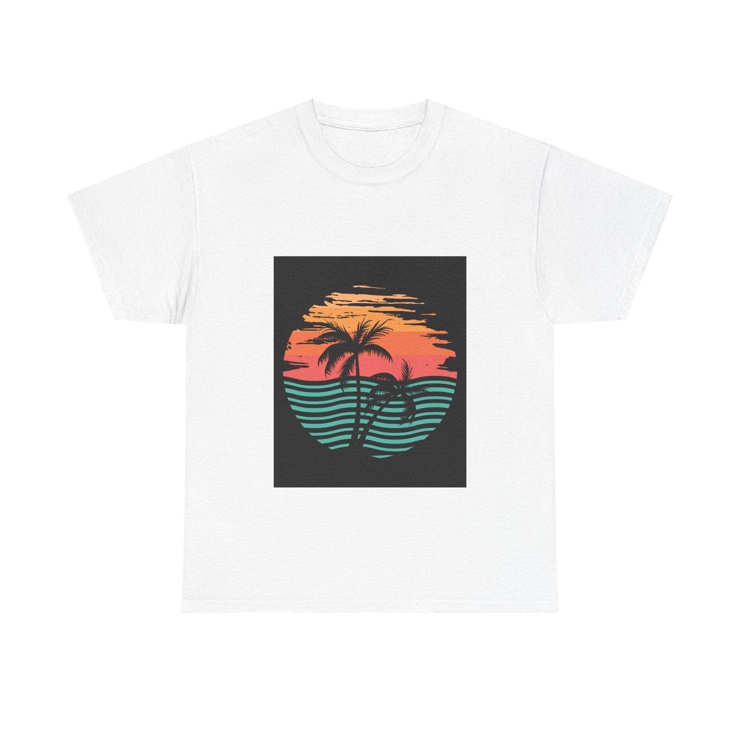 Sunset -Unisex Heavy Cotton Tee