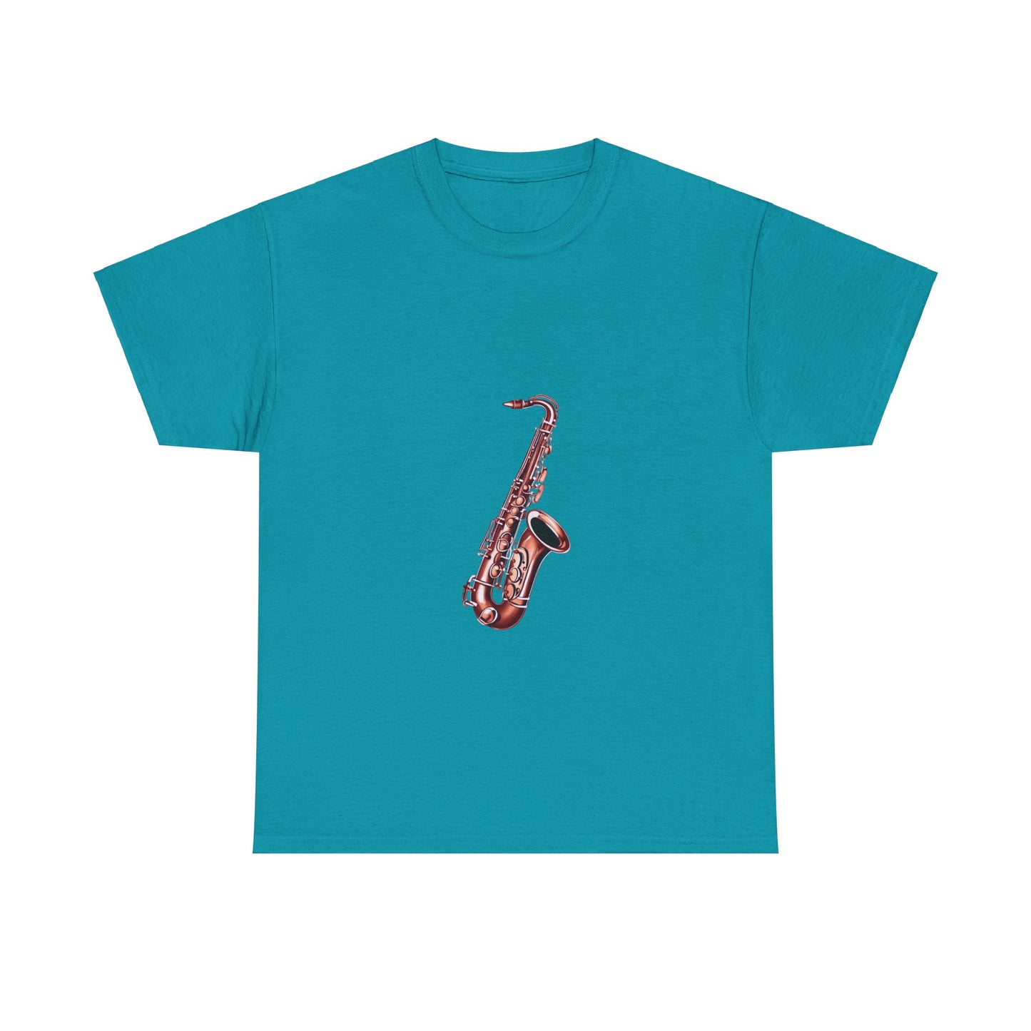 Saxophone-Unisex Heavy Cotton Tee