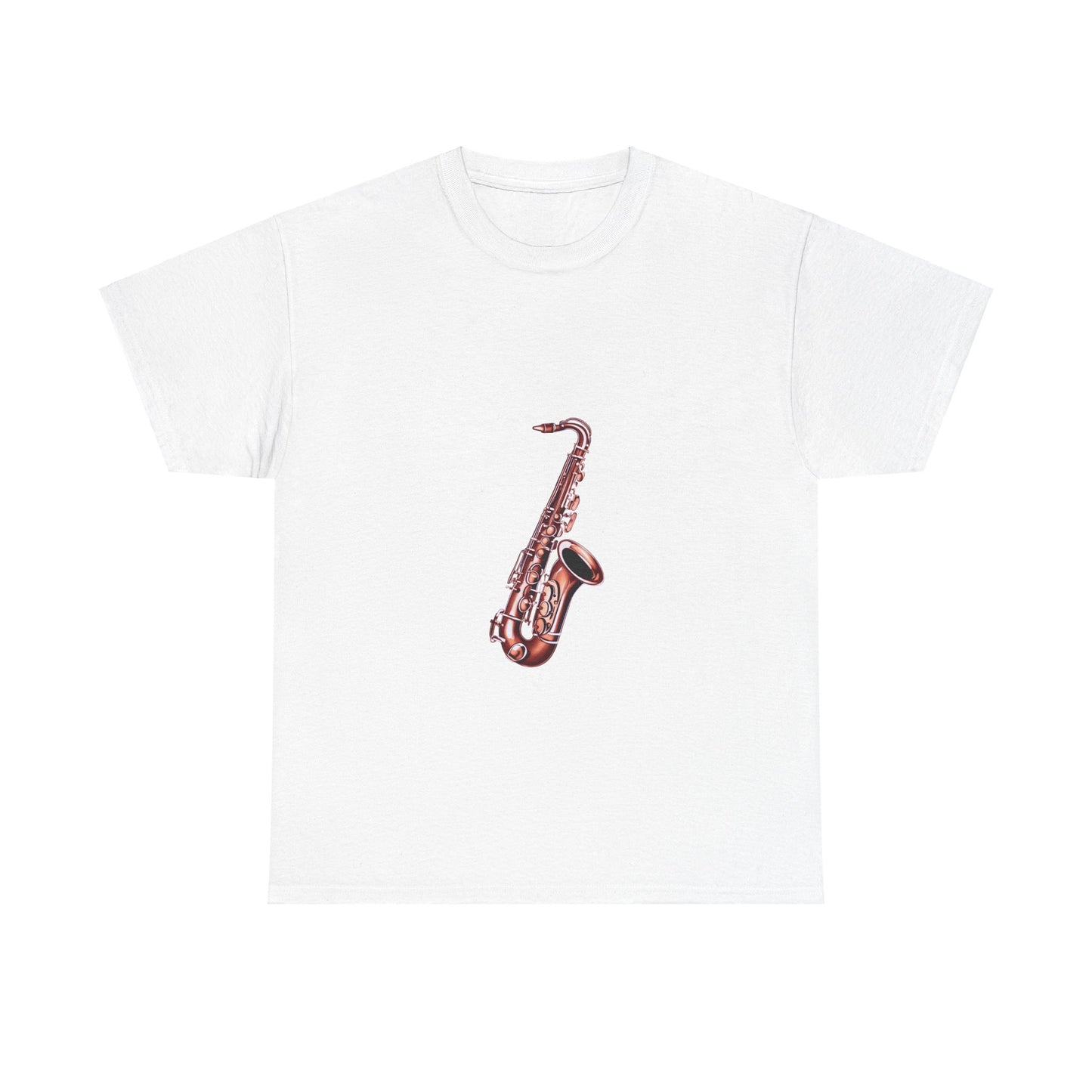 Saxophone-Unisex Heavy Cotton Tee