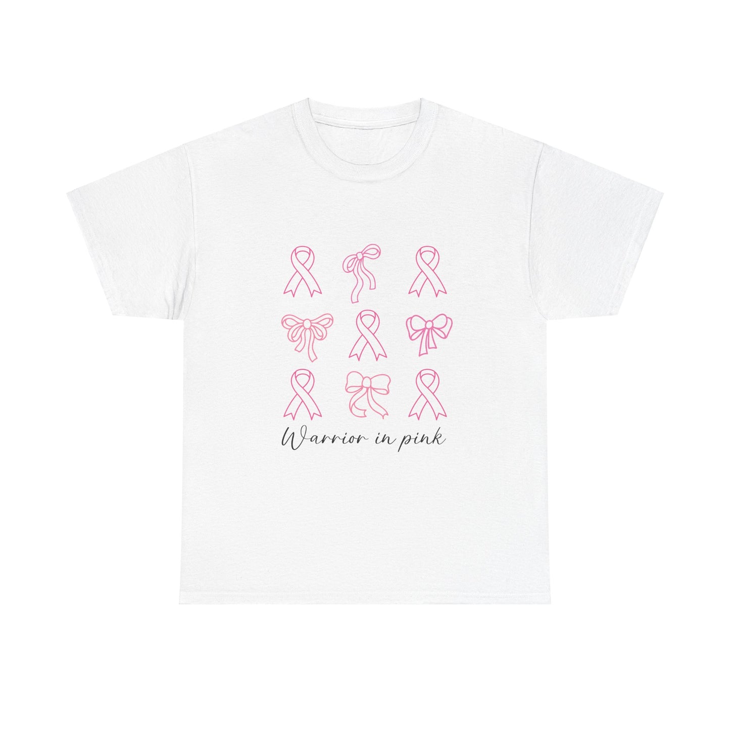 Warrior in Pink-Unisex Heavy Cotton Tee