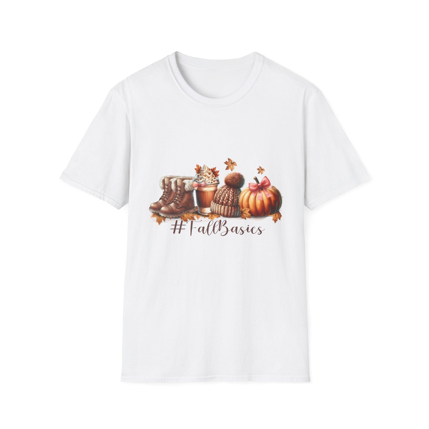 #Fall Basics-Unisex Softstyle T-Shirt