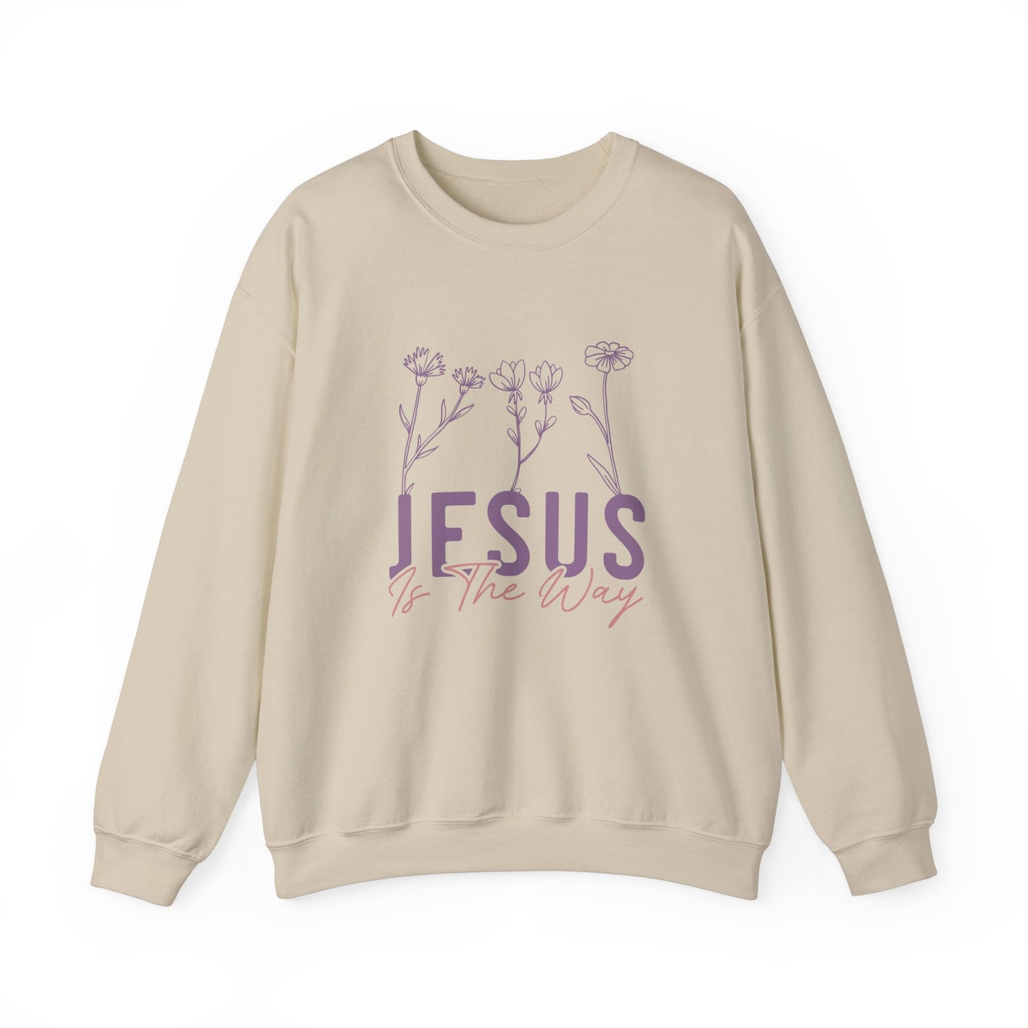 Jesus is the Way- Crewneck Sweatshirt