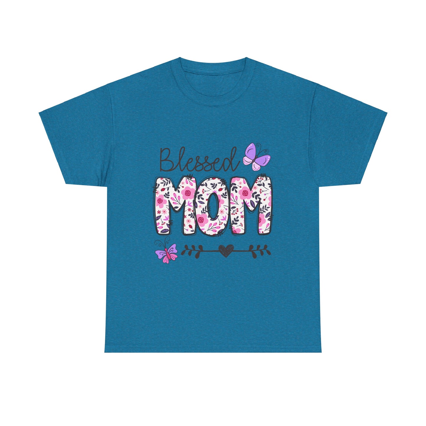 Blessed Mom-Unisex Heavy Cotton Tee