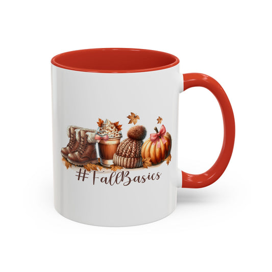 #Fall Basics-Accent Coffee Mug (11oz)