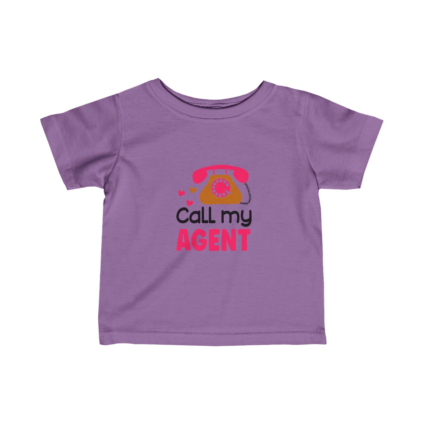 Call My Agent- Infant Fine Jersey Tee (6M-24M)