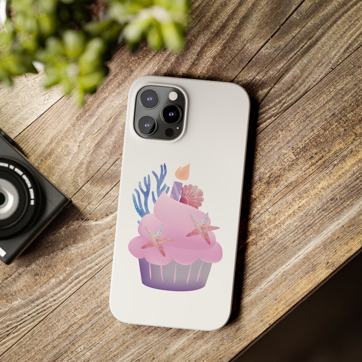 Cup Cake Slim Phone Cases-For iPhone 15-11 Pro Max