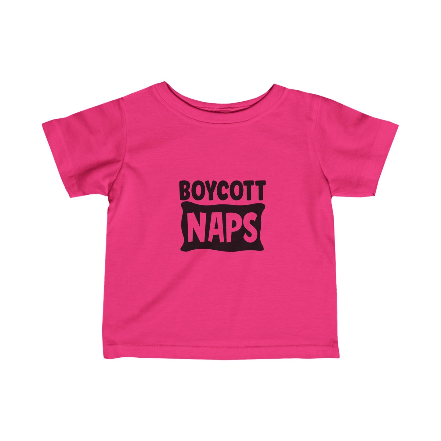 Boycott Naps- Infant Fine Jersey Tee (6M-24M)