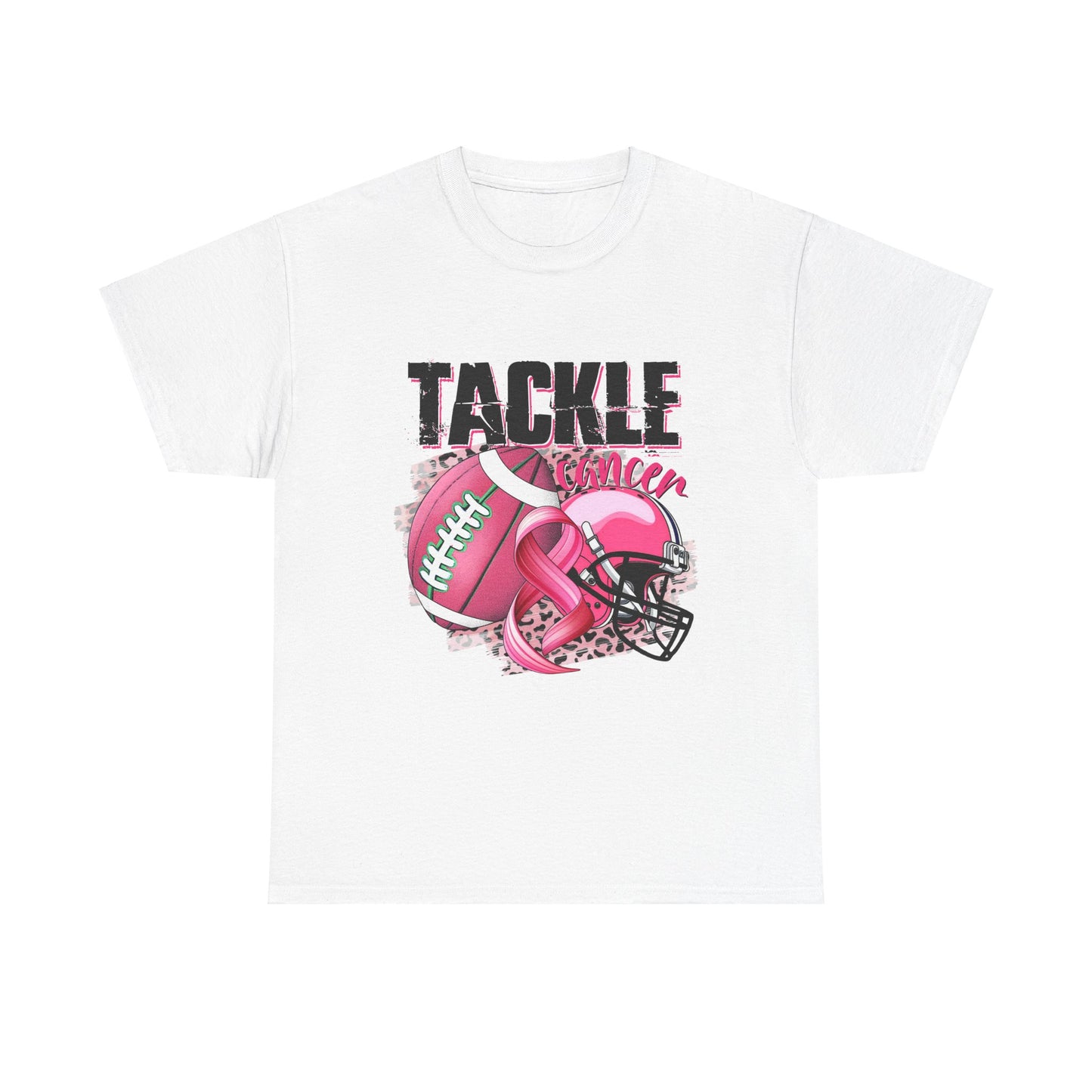 Tackle Cancer-Unisex Heavy Cotton Tee