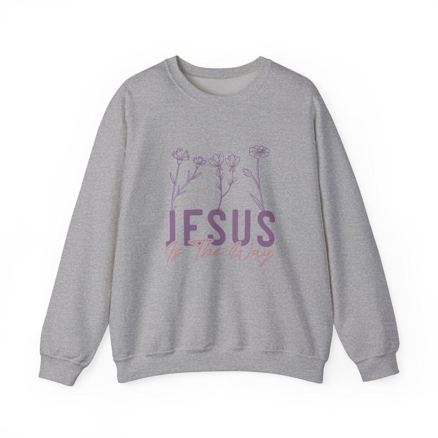 Jesus is the Way- Crewneck Sweatshirt