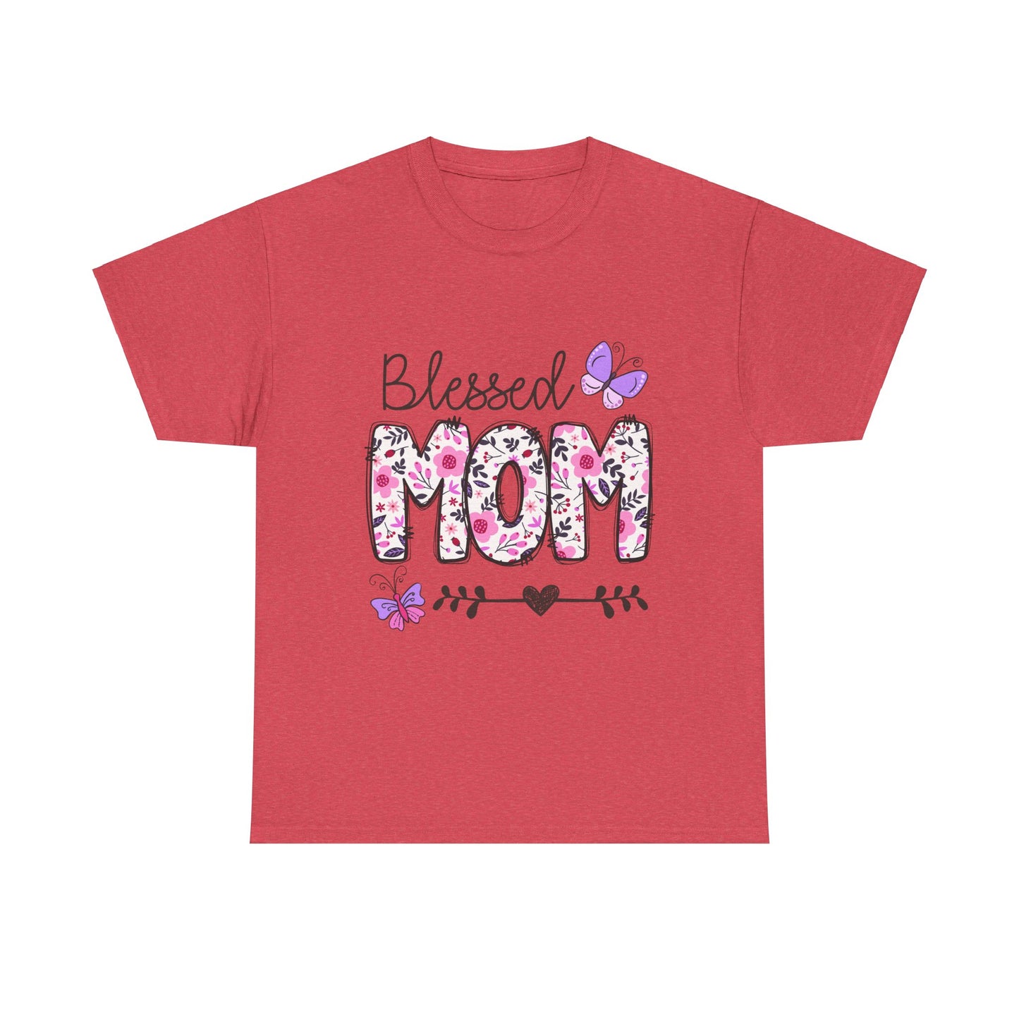 Blessed Mom-Unisex Heavy Cotton Tee