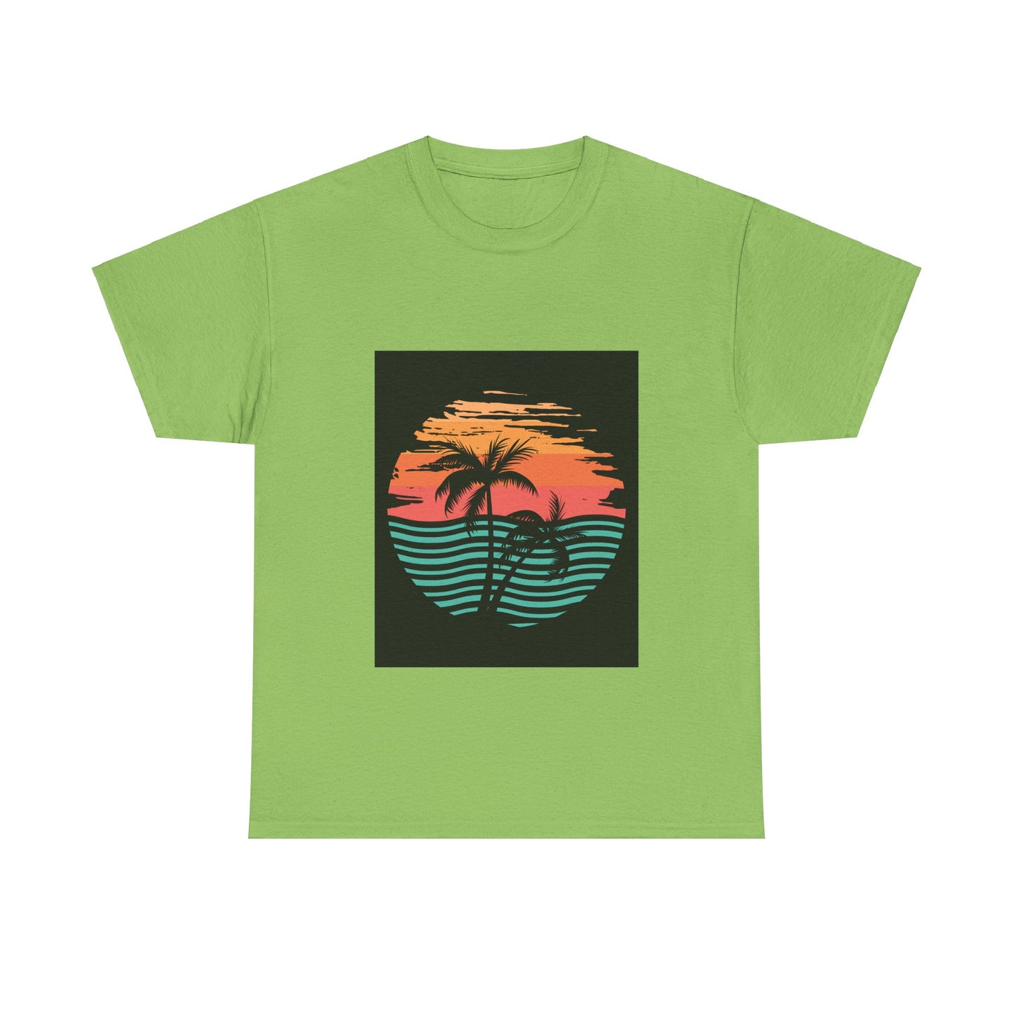 Sunset -Unisex Heavy Cotton Tee