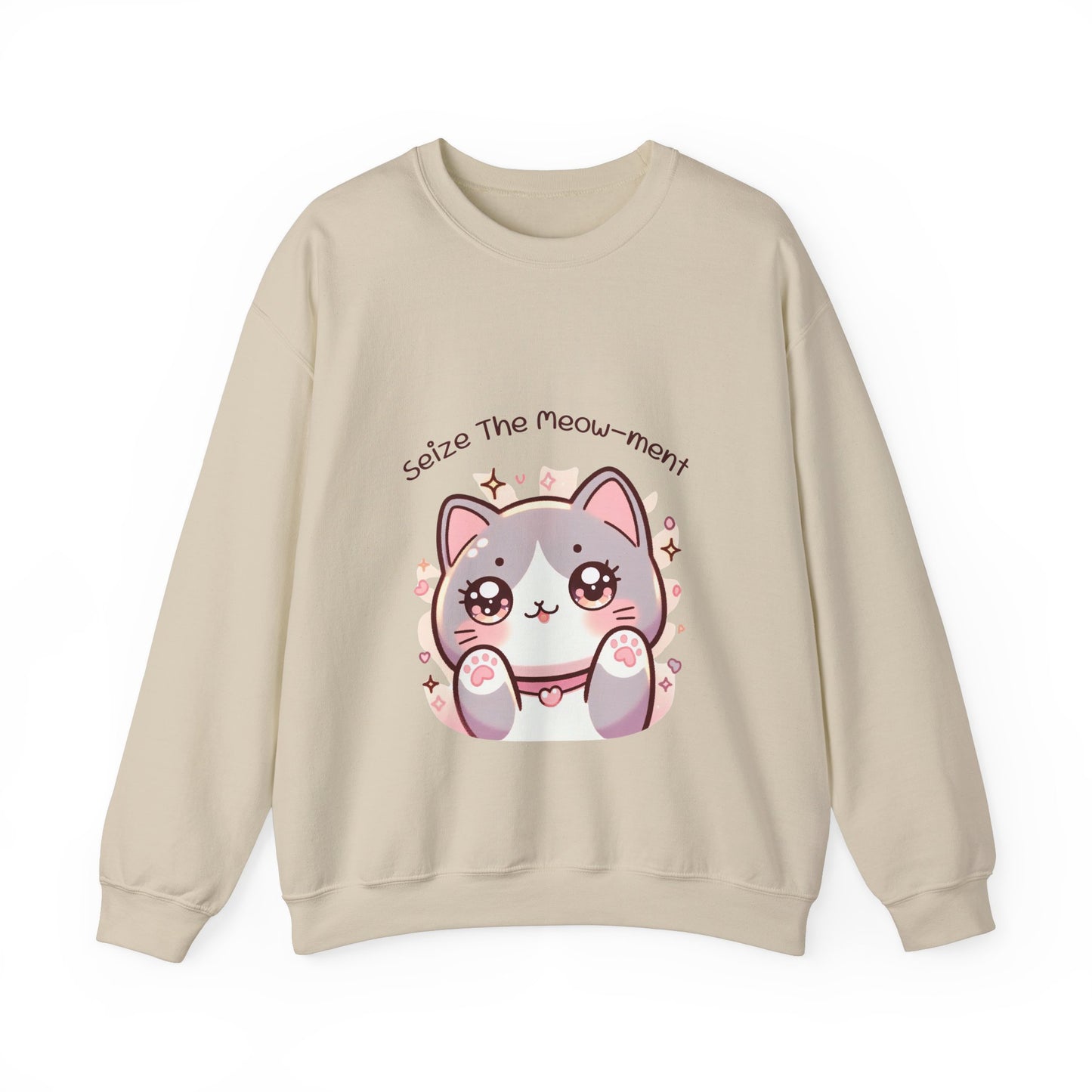 Seize The Meow-mentUnisex Heavy Blend™ Crewneck Sweatshirt